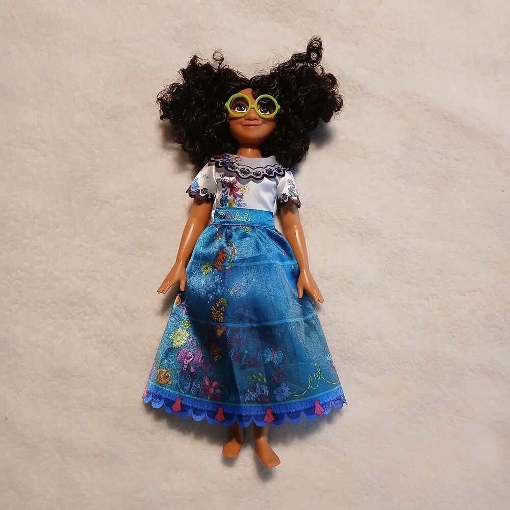 Disney Encanto Mirabel Madrigal Doll Dressed w/ Green Glasses Jakks Pacific 10"